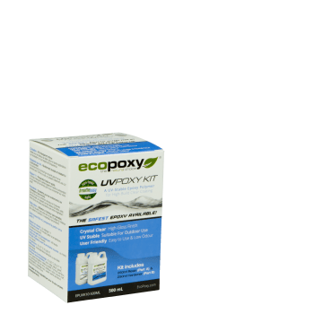 EcoPoxy UVPoxy Clear Coating Epoxy Kit