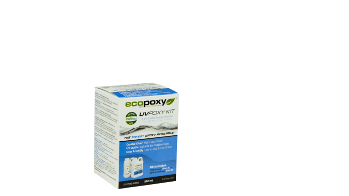 EcoPoxy UVPoxy Clear Coating Epoxy Kit